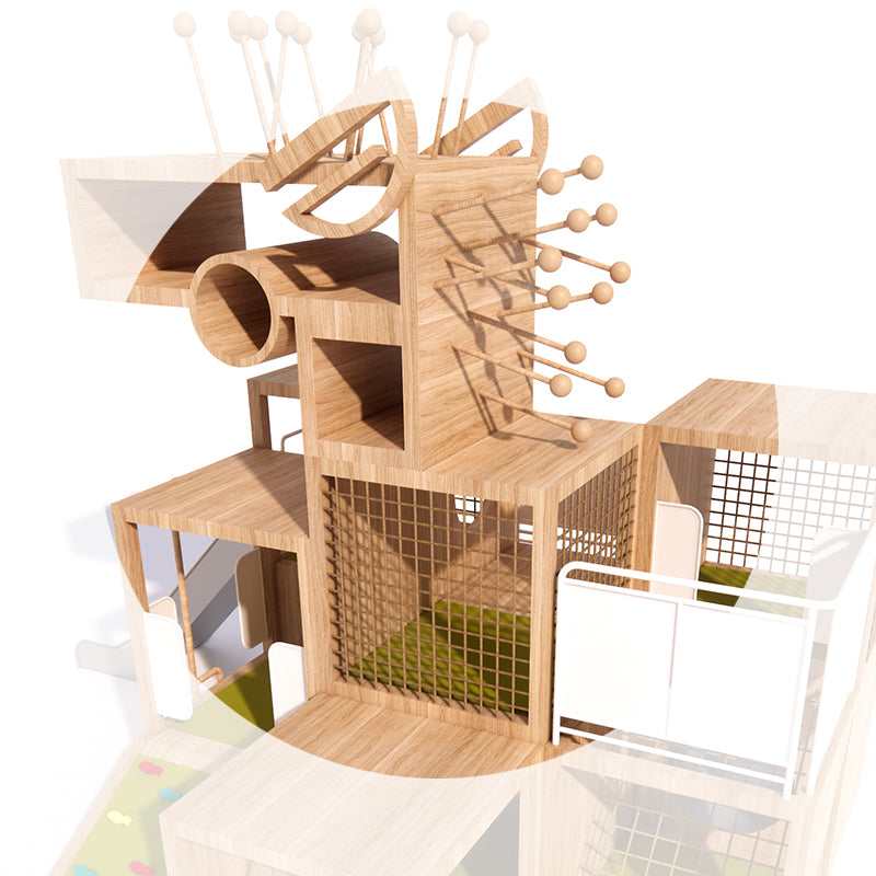 Giraffe-Themed Playhouse