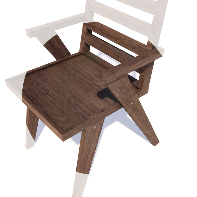 Dynamic-Leg Lounge Chair