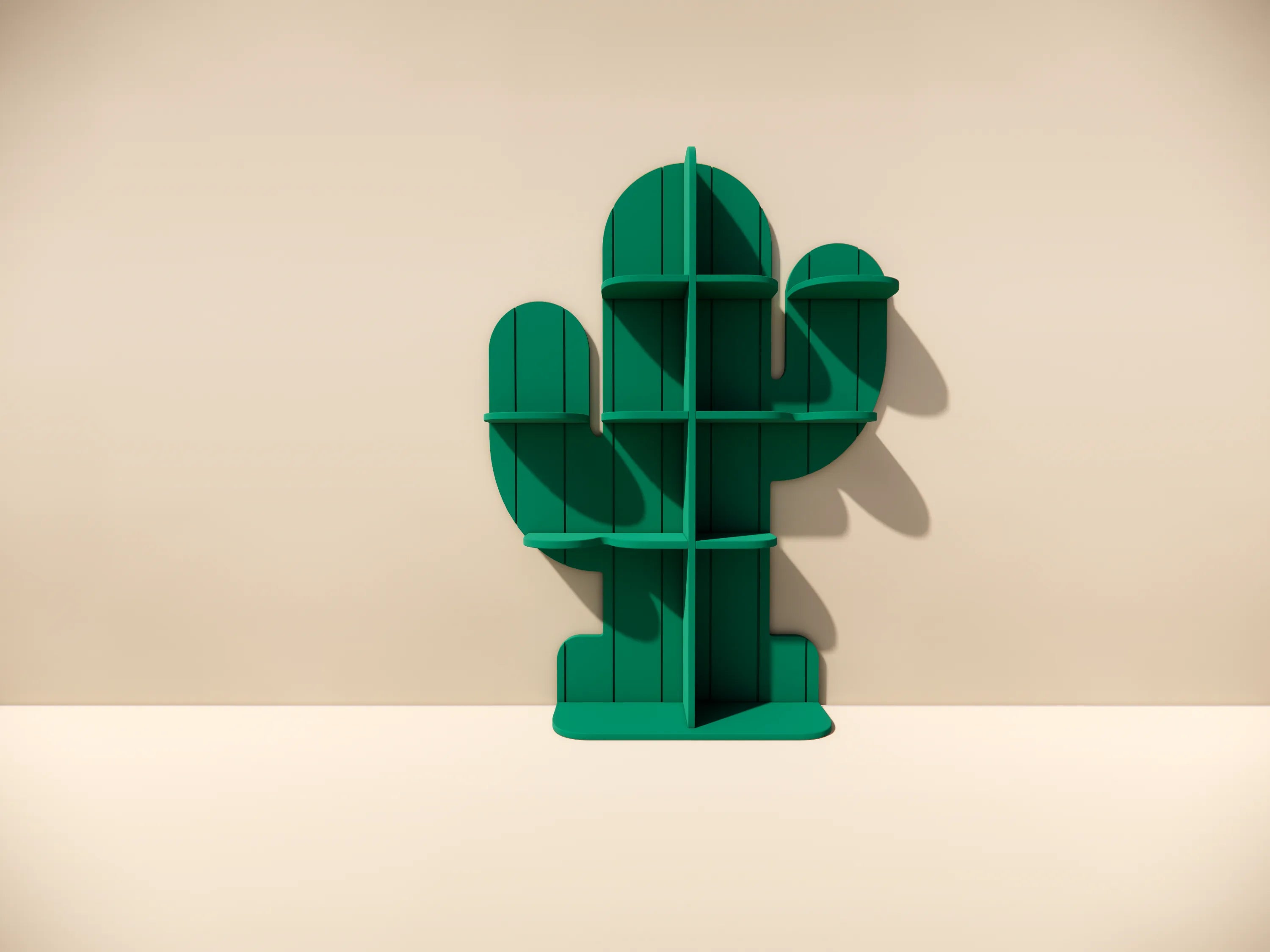 PWS25003 cactus-shaped storage rack in HIPSWOOD
