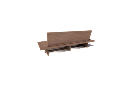 Cantilever-Side Storage Sofa