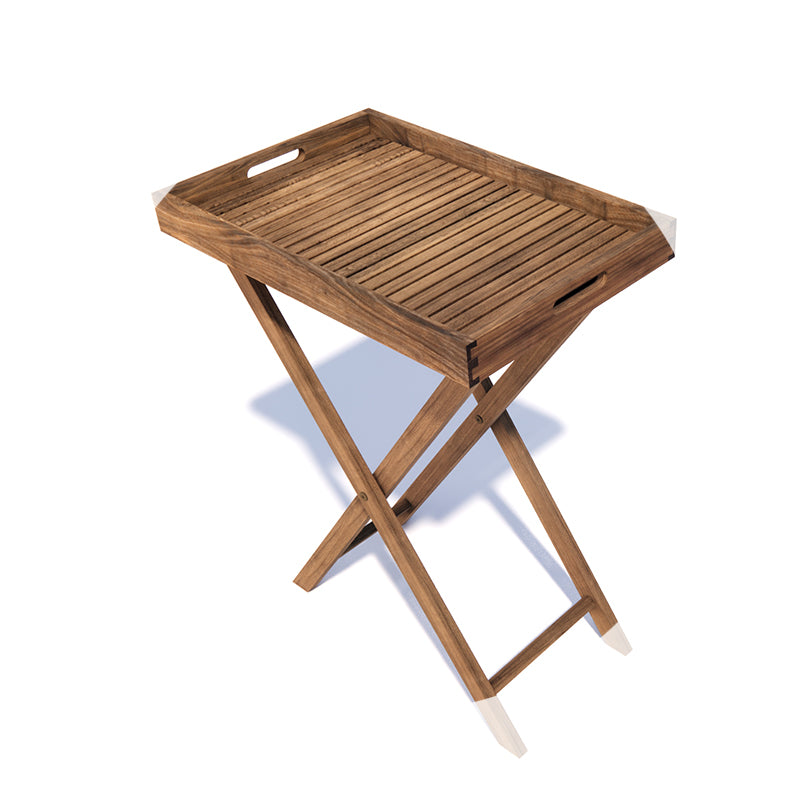 Portable Flanged Folding Table