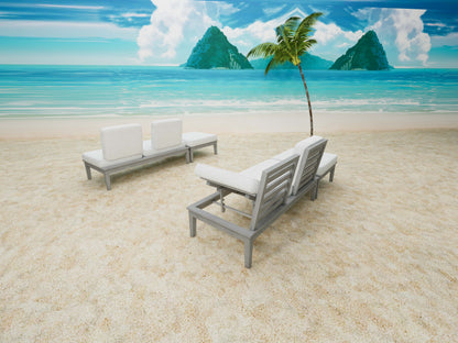 Convertible Lounge Sofa Set