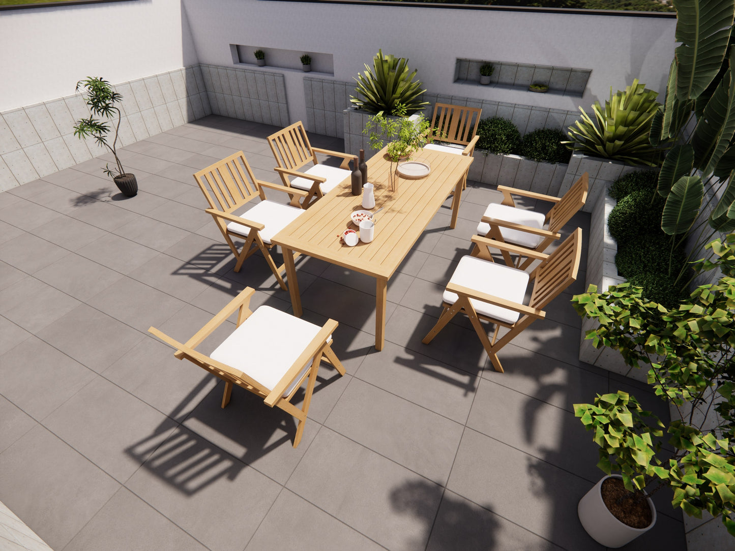 6 Seater Garden Dinning set