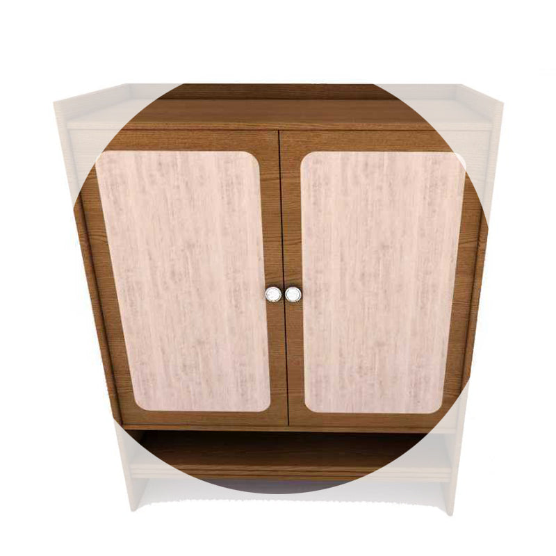 Open-Shelf Entryway Cabinet