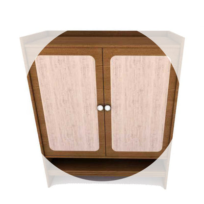 Open-Shelf Entryway Cabinet