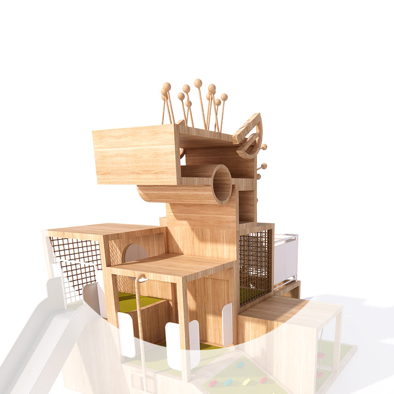 Giraffe-Themed Playhouse