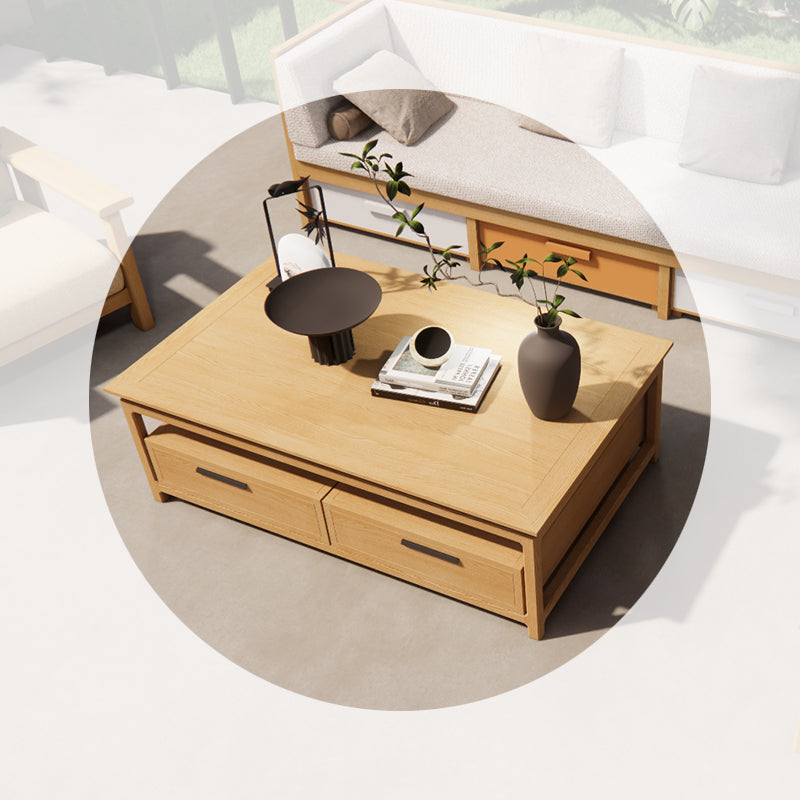 Rectangular Storage Coffee Table