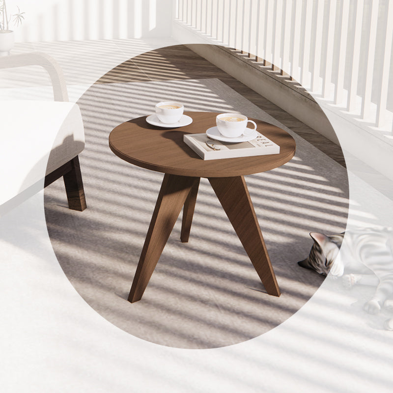 Compact Round Coffee Table