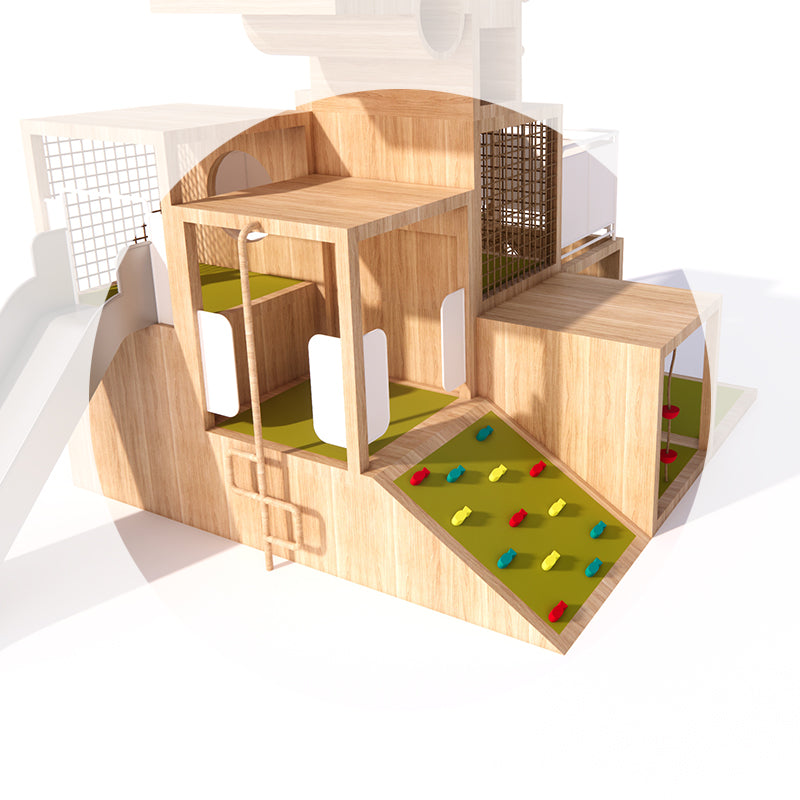 Giraffe-Themed Playhouse