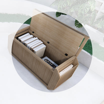 Backrest Storage Bench