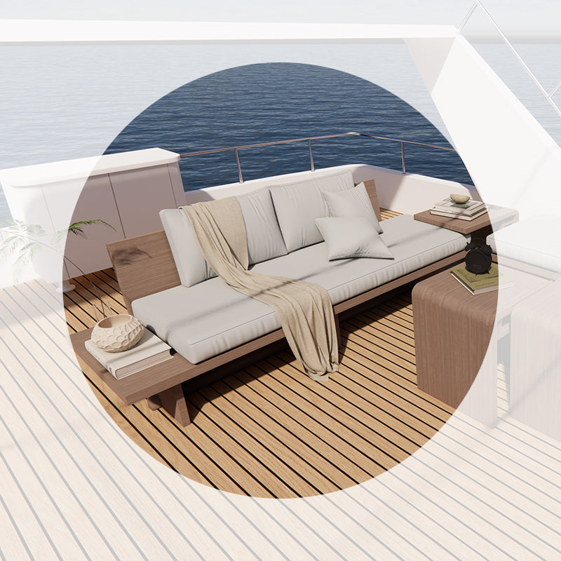 Cantilever-Side Storage Sofa