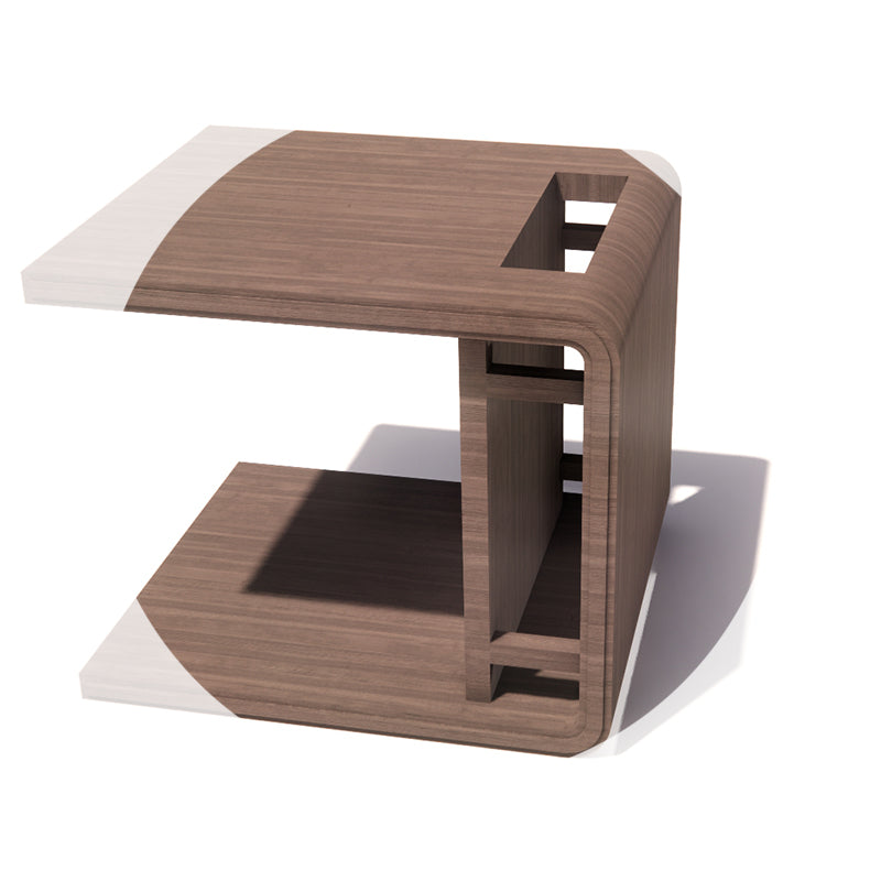 C-Shaped Dual-Purpose Stool