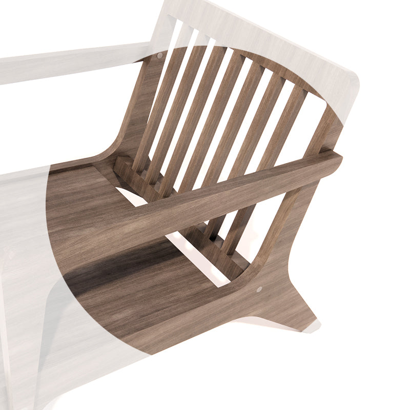Deep-Seat Lounge Chair