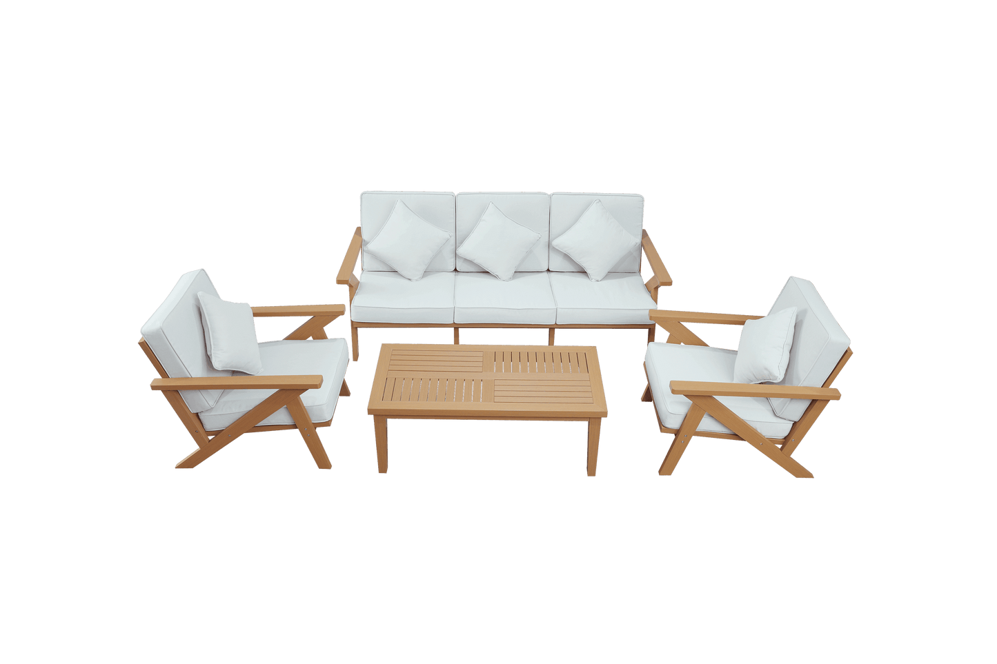 Rotational Wood Coffee Table