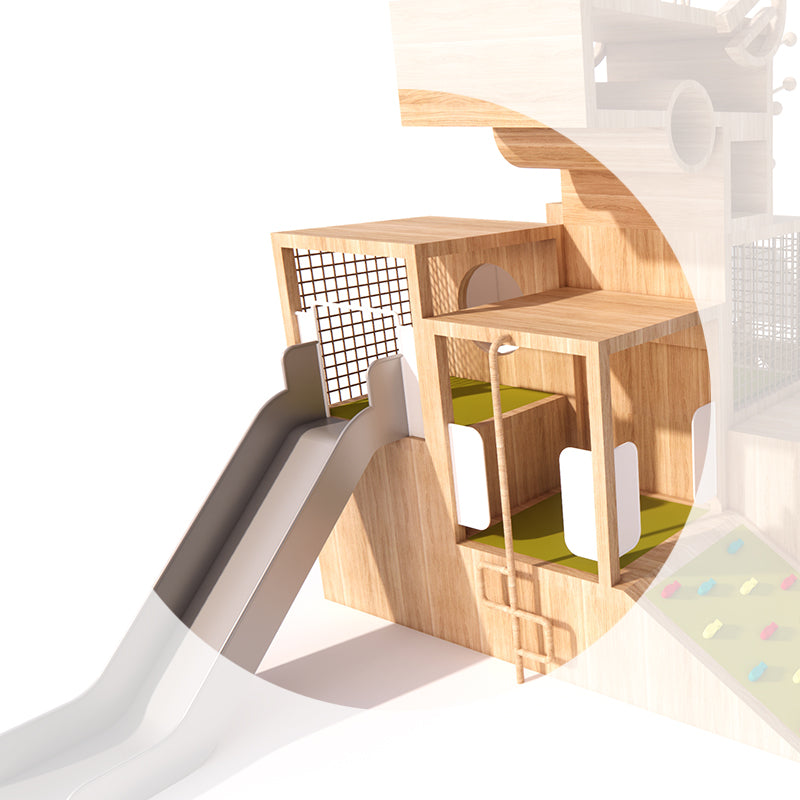 Giraffe-Themed Playhouse