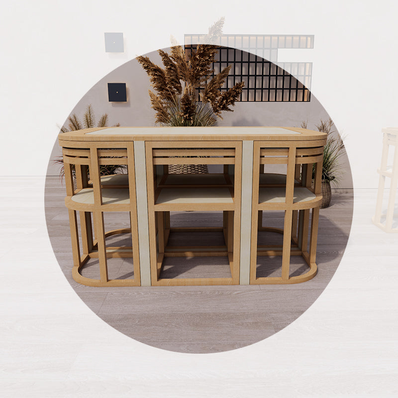 Space-Saving Dining Set