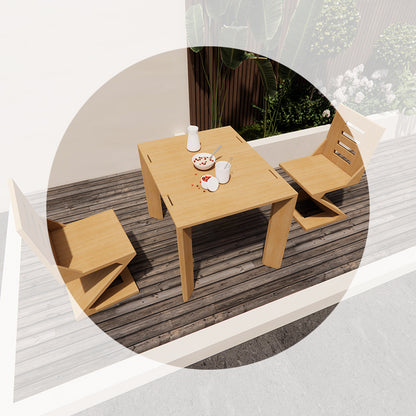 Modular Extendable Dining Table
