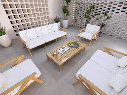 Rotational Wood Coffee Table