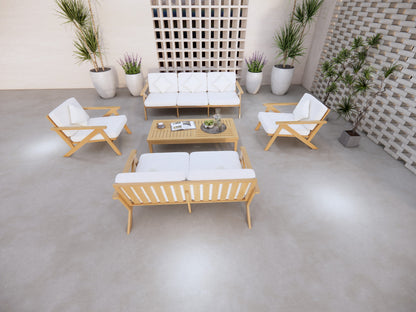 Rotational Wood Coffee Table