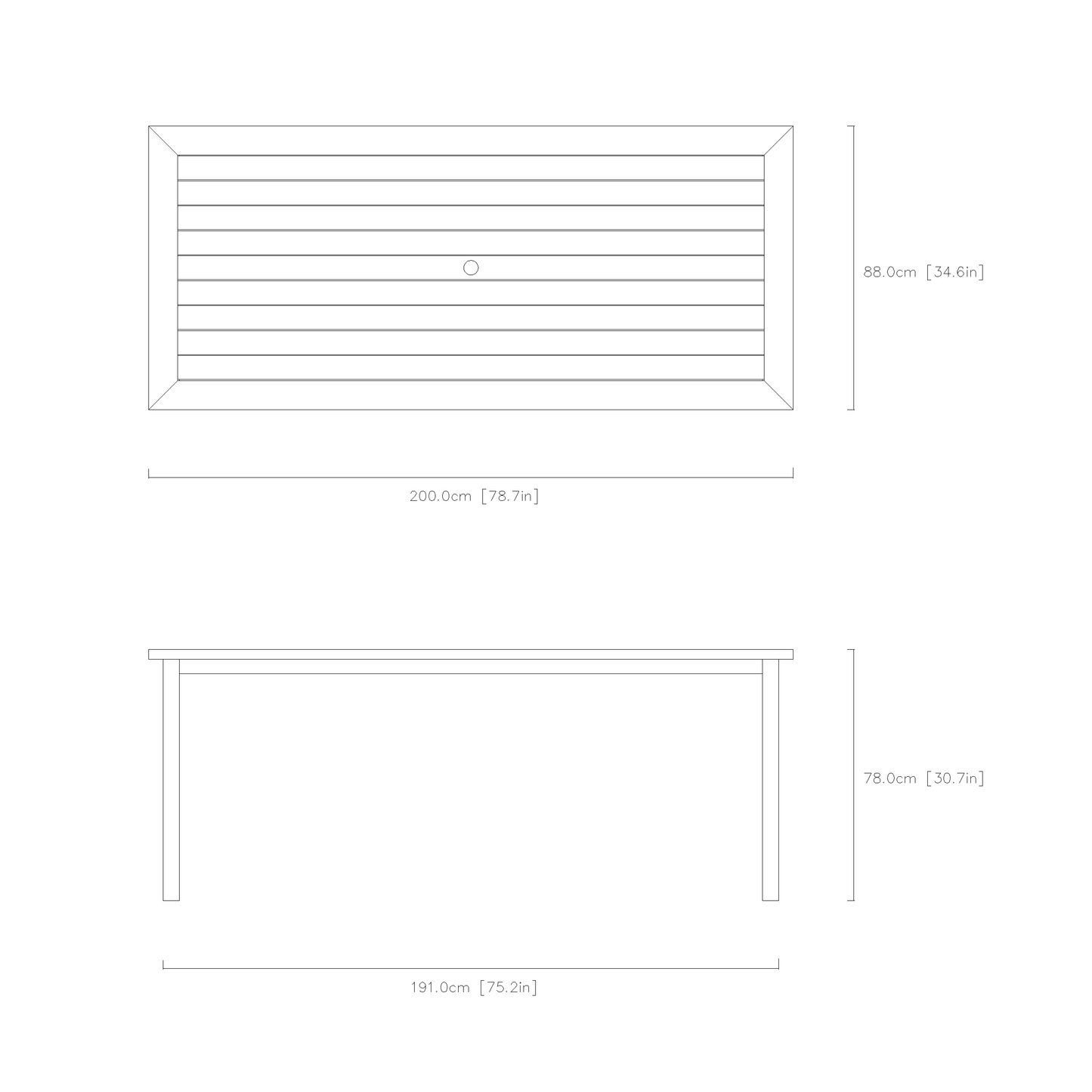 6 Seater Garden Dinning set