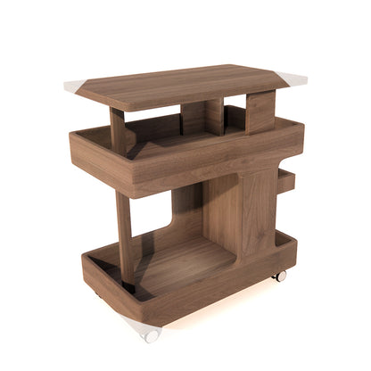 Multi-Compartment Serving Cart