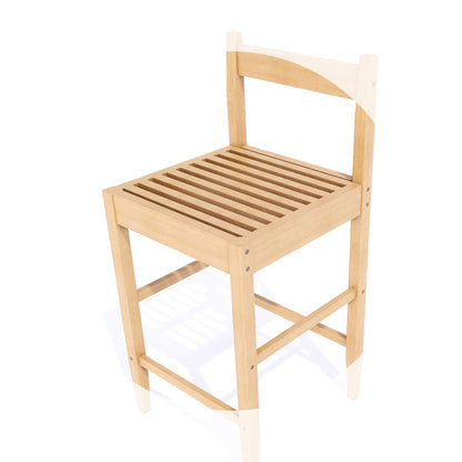 Wide-Seat Bar & Dining Chair