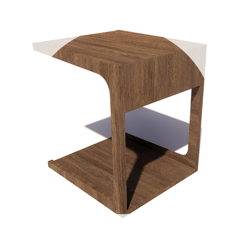 Large C-Frame Sofa Table