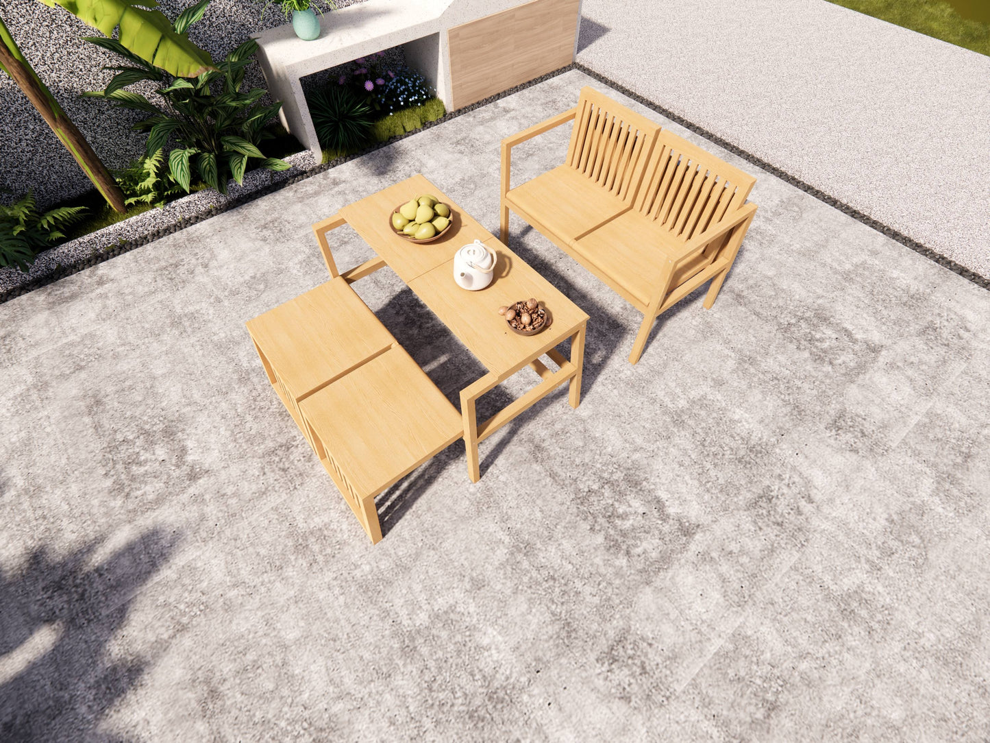 Modular Convertible Bench System
