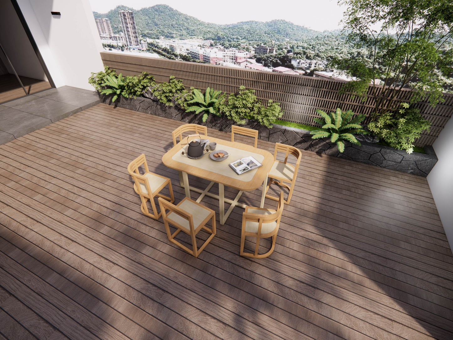 Space-Saving Dining Set