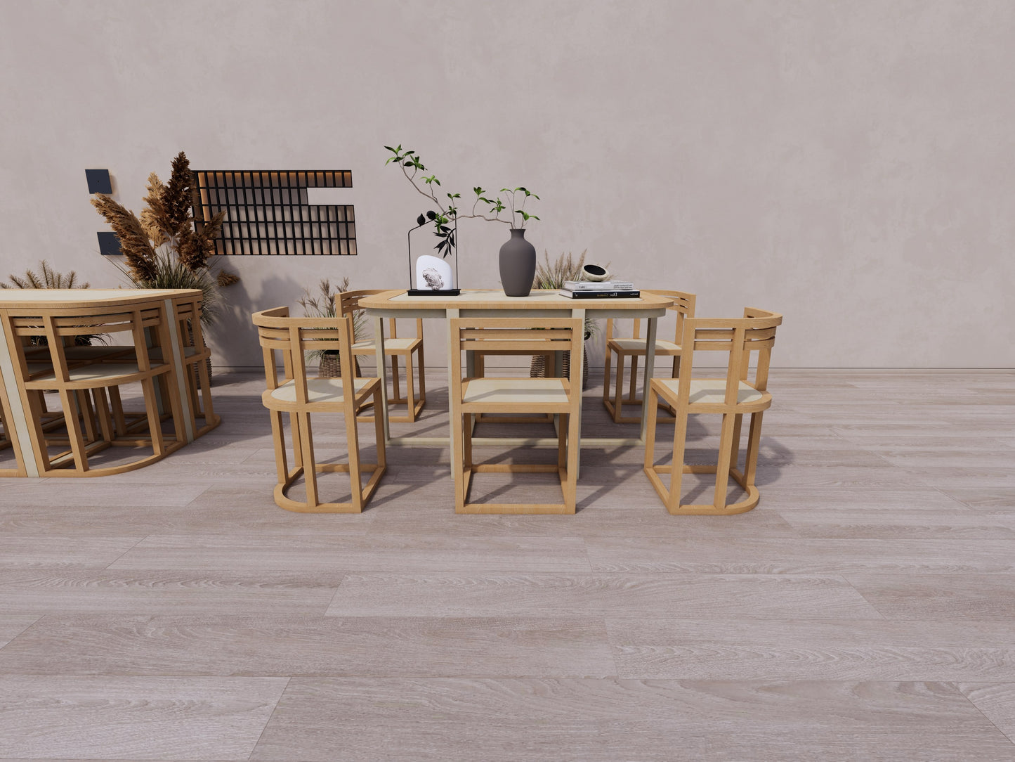 Space-Saving Dining Set