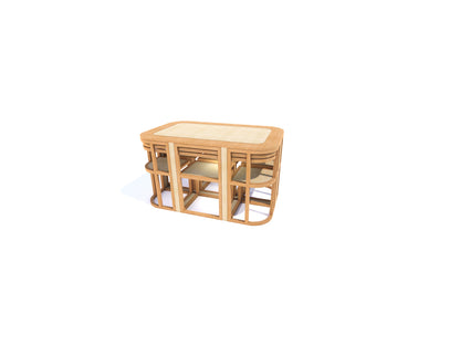 Space-Saving Dining Set