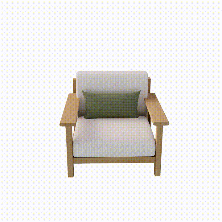 Deep-Seat Comfort Sofa