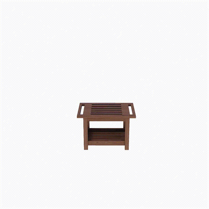 Towel-Handle Bath Stool