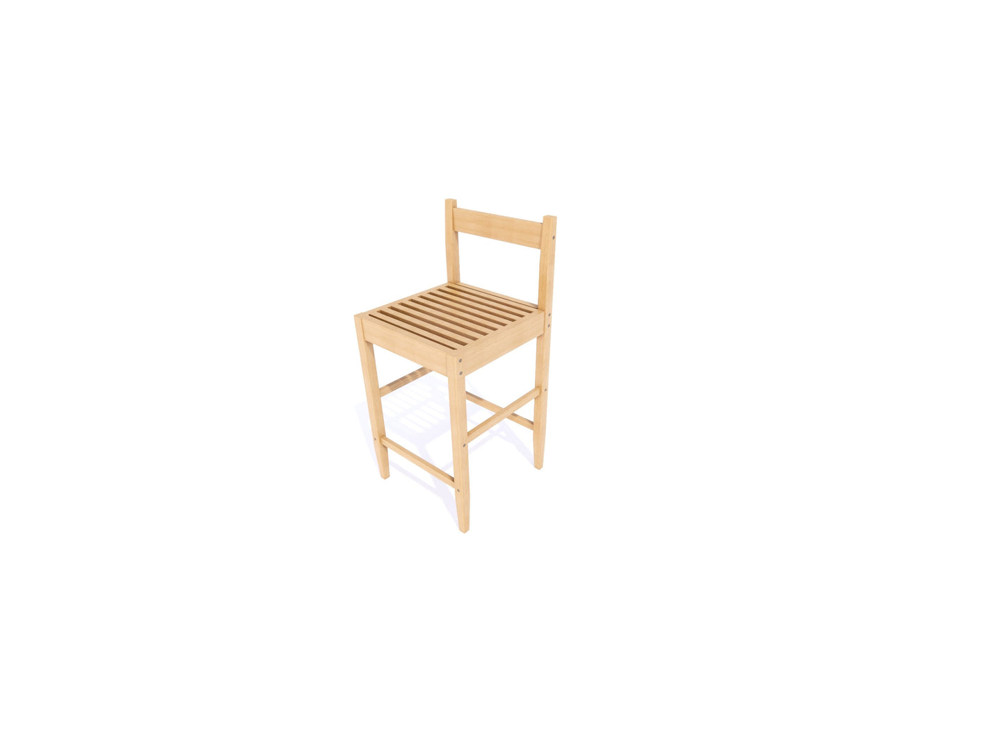 Wide-Seat Bar & Dining Chair