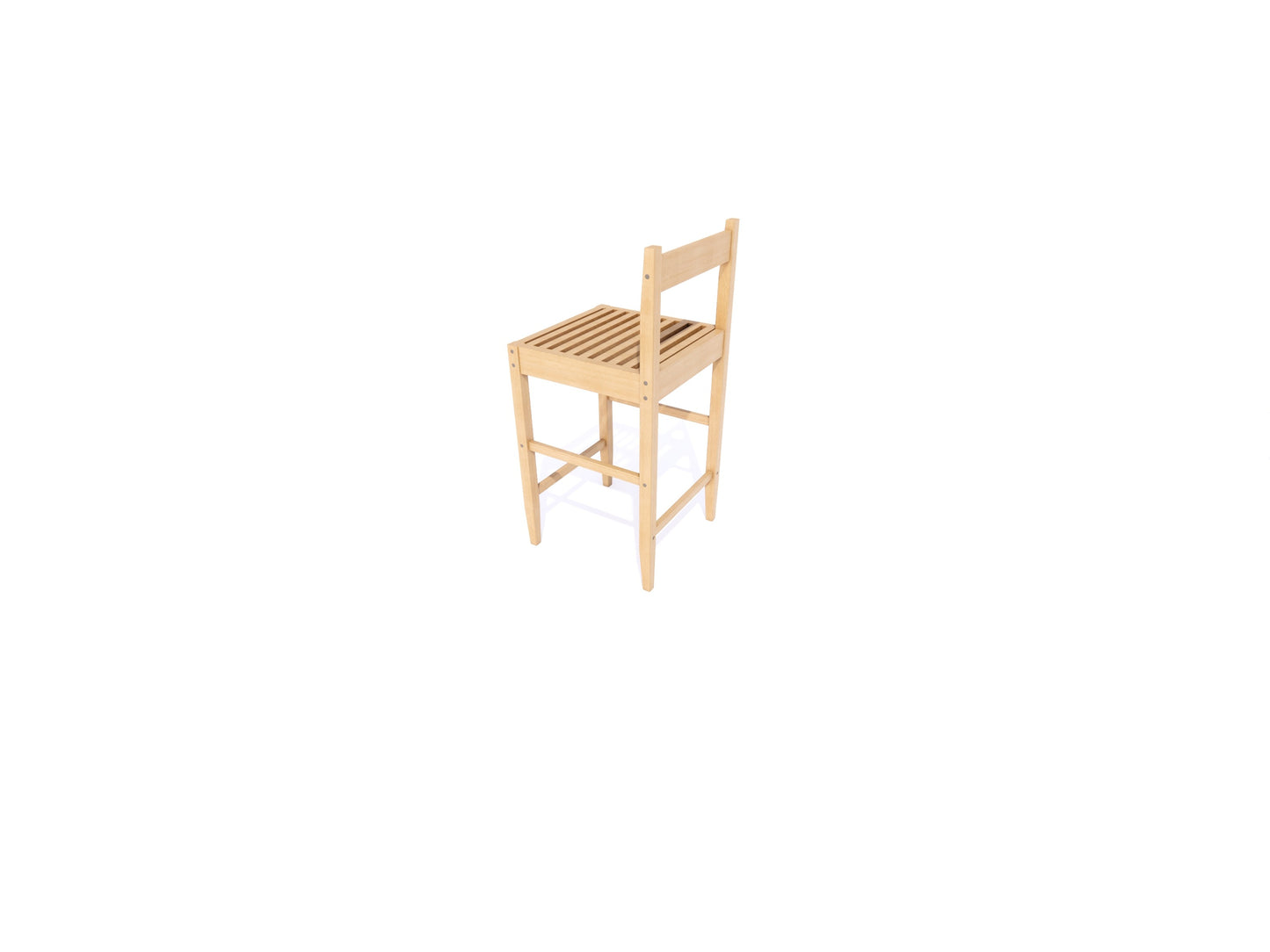 Wide-Seat Bar & Dining Chair
