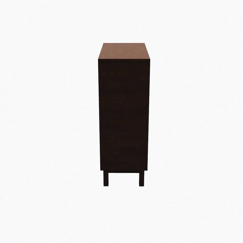 Five-Drawer Storage Entry Cabinet