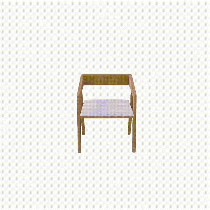 Seamless One-Piece Chair