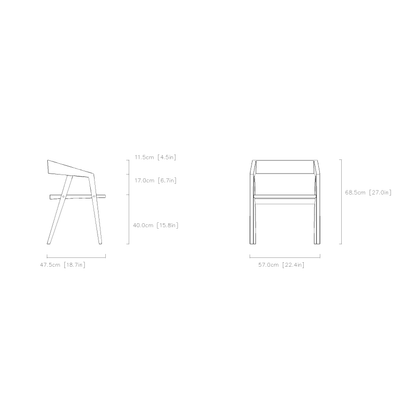 Seamless One-Piece Chair