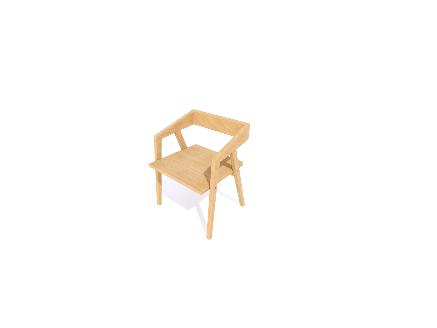 Seamless One-Piece Chair