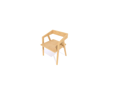 Seamless One-Piece Chair