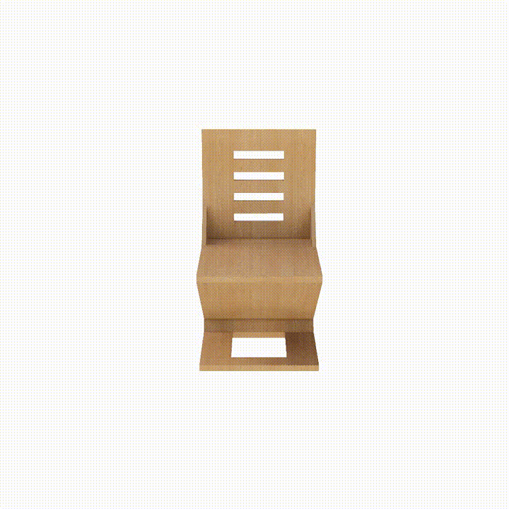 Floating Minimalist Lounge Chair