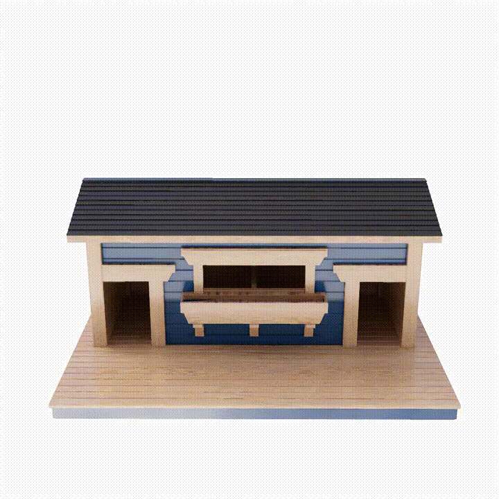Large Elevated Pet House