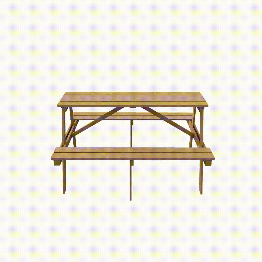 One-piece Garden Dinning Set