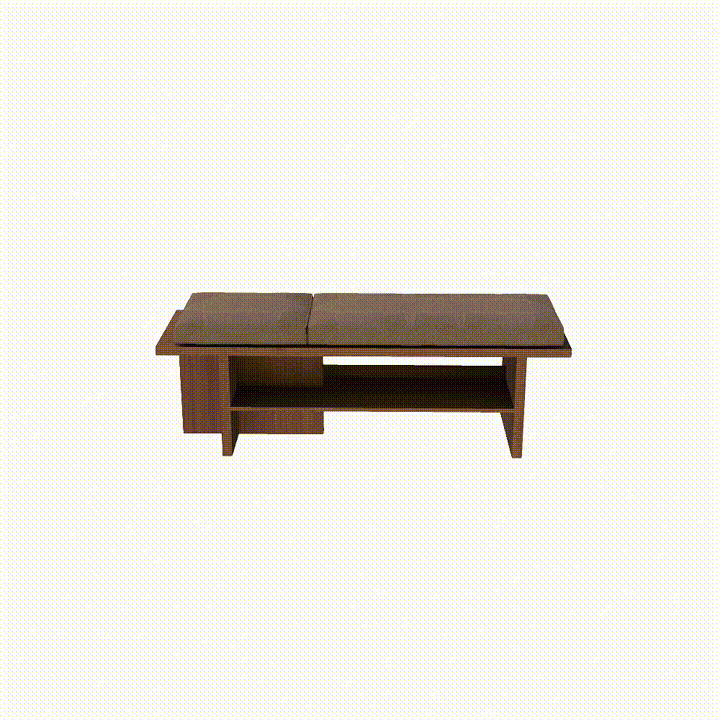 Asymmetry Modern Bench