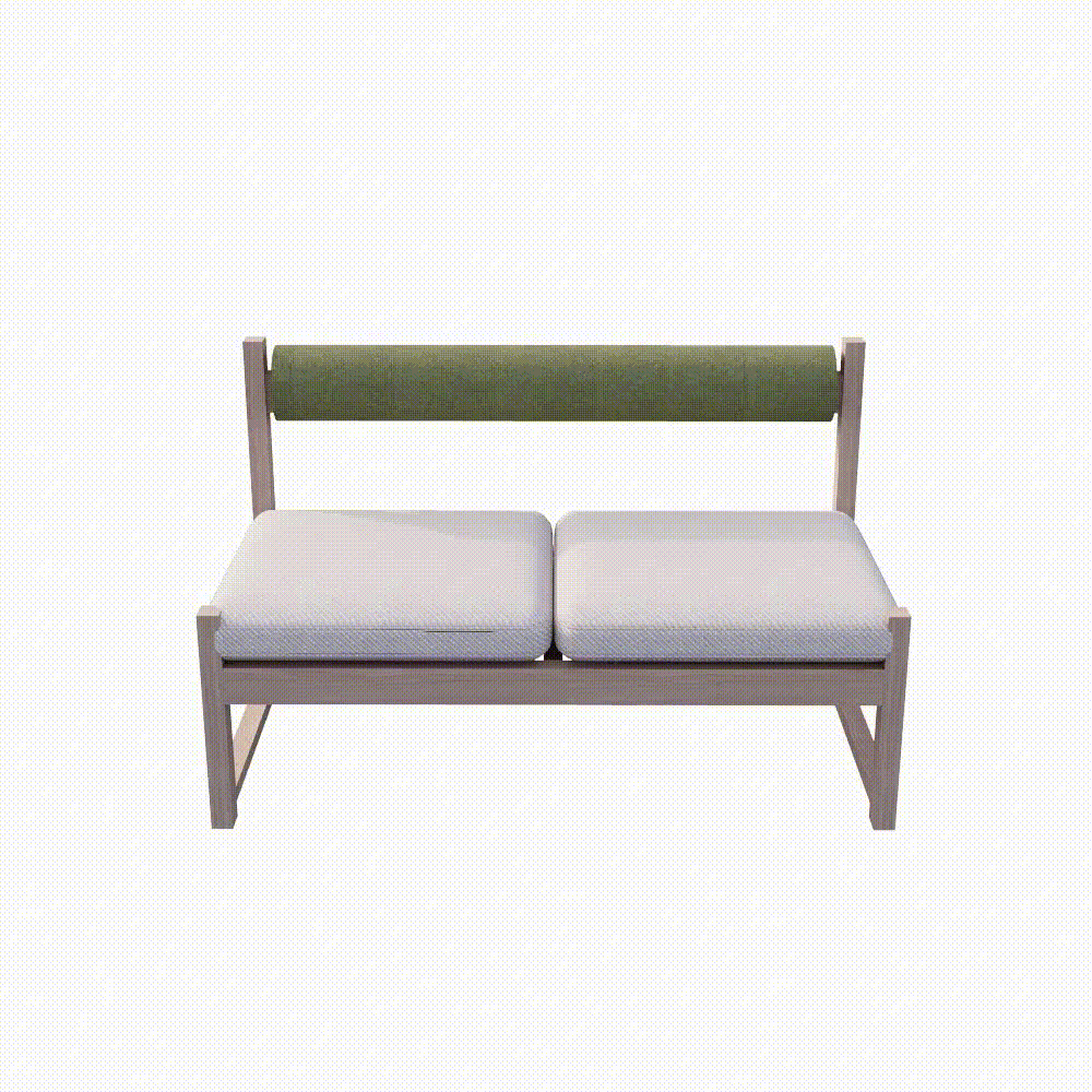 Modular Low-Seat Sofa