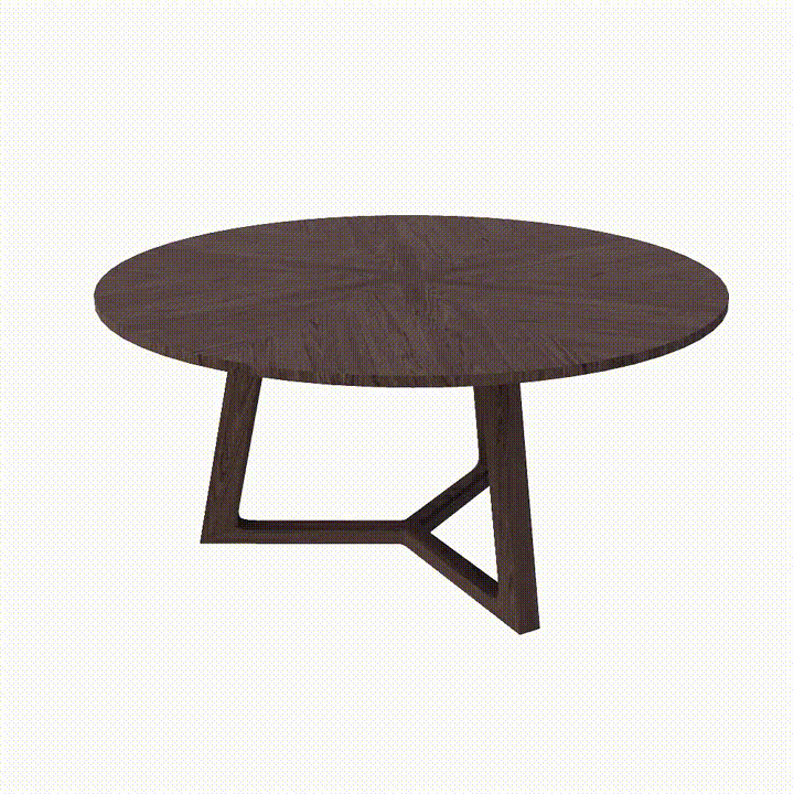 Elegant Round Dining Table (50–100 cm)
