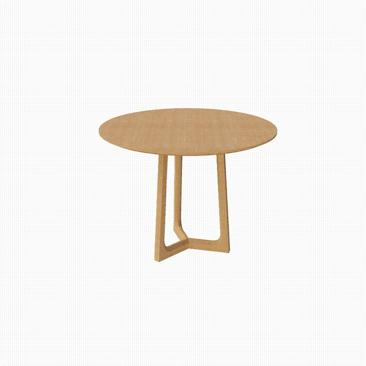 Compact Round Patio Table (40–60 cm)