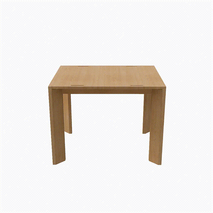 Modular Extendable Dining Table
