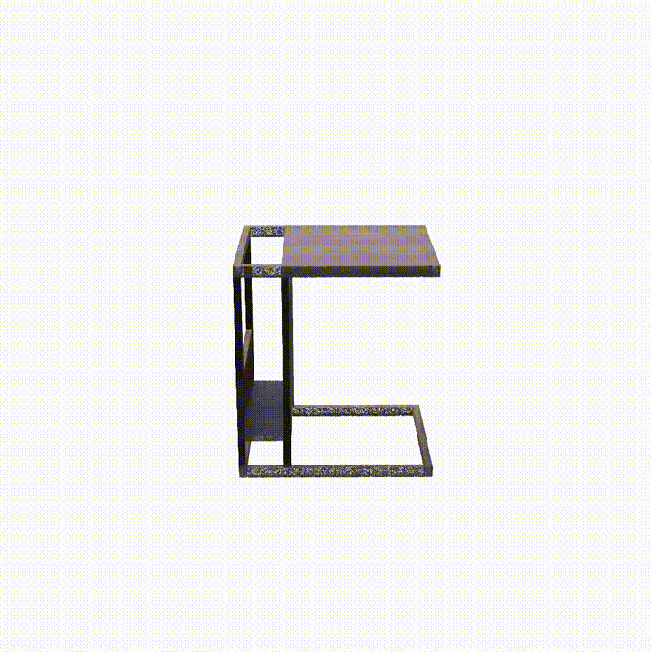 C-Frame Storage Side Table
