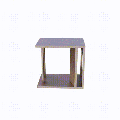 Storage C-Frame Table & Stool